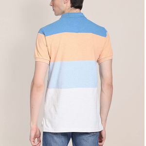 Haute qualité été décontracté hommes plaine impression personnalisée Logo coton t-shirt nouveauté coton à manches courtes chemise pour hommes - Product Image 4