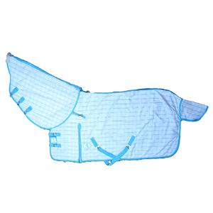 Alfombra de Carreras de Caballos de verano de alta calidad tela de nailon impermeable con capucha desmontable relleno de algodón de Color sólido-exportador indio - Product Image 1