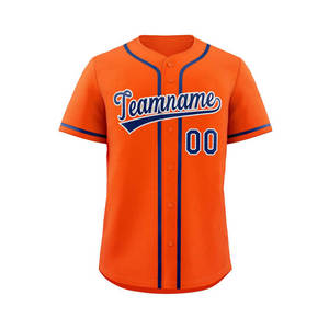 Vente en gros Design personnalisé maille sublimée Baseball Softball entraînement unisexe adulte jeunesse brodé court bouton respirant court - Product Image 3