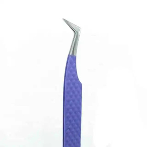 Pinzas para Pestañas Mega Volumen de Acero Inoxidable con Punta de Fibra Antimagnética, Herramientas Profesionales para Extensión de Pestañas Postizas, Uso en Salón, Privado - Product Image 3