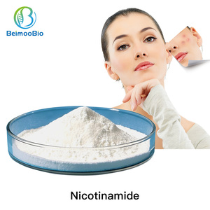 Kualitas tinggi 99% OEM kosmetik bahan baku kimia harian pasokan pabrik <span class=keywords><strong>CAS</strong></span> 98-92-1 bubuk nikotinamida - Product Image 1
