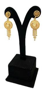 Elegante Elección de lujo 24KT Dubai chapado en oro nuevo 4GRM Diamond-tachonado Collier Gold Filled Nouveau Elegante mujeres regalo perfecto - Product Image 4