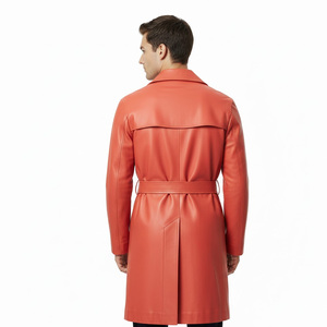 เสื้อโค้ทหนังแกะสำหรับผู้ชายเสื้อนอกผ้าฝ้ายให้ความอบอุ่นในฤดูหนาว - Product Image 2