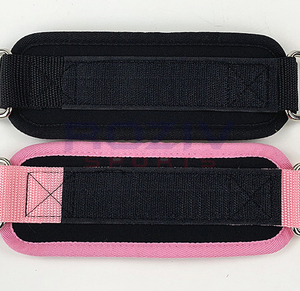 Correa de Tobillo Profesional para Entrenamiento, Neopreno de Alta Calidad, Transpirable, Ecológico, Antideslizante, para Máquina de Cable de Levantamiento de Pesas Roziv - Product Image 2