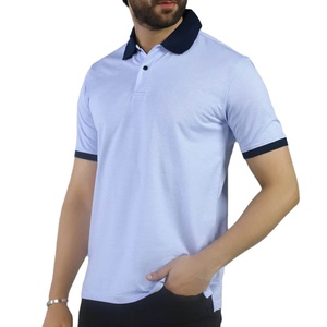 Nouveau design de t-shirts polo unis de marque de haute qualité pour hommes prix 100% t-shirts en coton - Product Image 1