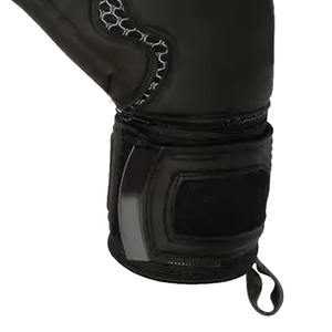 Vente en gros de gants de gardien de but de football en cuir respirant fermeture à double sangle entraînement sportif conception épaissie entraînement sportif - Product Image 4