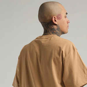 Camiseta anti-pilling de alta calidad, manga corta de ajuste Regular para hombres, camiseta de manga corta con estampado informal de algodón 100% para hombres - Product Image 6