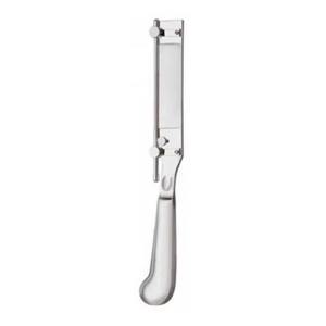 Couteau de Greffe Cutanée Dermatome Schink en Acier Inoxydable de Haute Qualité 30cm, Réglable, Boîte en Bois, Outil Chirurgical pour la Peau - Product Image 1