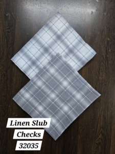 เสื้อเชิ๊ตผ้าลินินย้อมสีกว้าง58นิ้วสำหรับเสื้อผ้าบุรุษและสตรี - Product Image 4