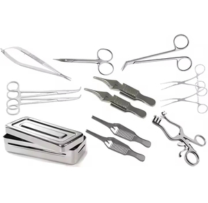 Kit de 30 instruments chirurgicaux pour fistule AV, manuels, en acier inoxydable, outils chirurgicaux vasculaires, certifiés CE, pour pont osseux - Product Image 3