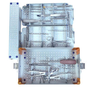 Juego de Instrumentos Ortopédicos para Fragmentos Pequeños, Placa de Bloqueo de Acero Inoxidable, Fuente de Alimentación Manual, Plástico, Madera, Certificado MOL, CE - Product Image 1