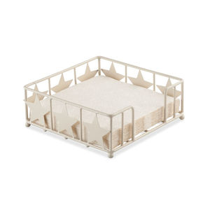 Servilletero de hierro sólido de calidad superior con soporte elegante perfecto para vajilla y exhibición de papel tisú hecho en La India - Product Image 1