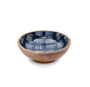 Nouveauté Bol de service rond en bois pour table, maison et cuisine d'hôtel, bols de service alimentaire faits à la main en gros - Product Image 6