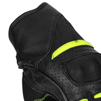 Gants de moto en cuir au design classique, très protecteurs, ajustement confortable, réutilisables, antidérapants, avec poignée en cuir
