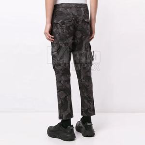 ขายส่งผู้ชายวิ่งสวมใส่และสวมใส่ทำงานธรรมดาย้อม6กระเป๋ากางเกงคาร์โก้ - Product Image 4