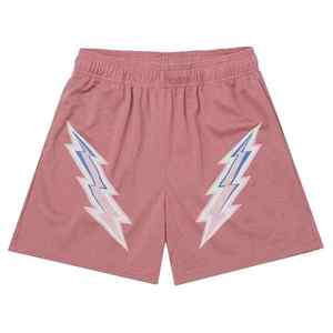 Logo personnalisé hommes décontracté Gym Shorts été maille Jogger Sweat Shorts pantalons pour la plage natation blanc Shorts de sport coupe confortable - Product Image 6