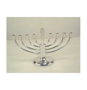 Aluminium 9 <b>Branch</b> Candle Holder Decorative Festival <b>Lights</b> Gifts for Home Living Room Hotel Wedding Party Christmas Decoration - Product Image 1