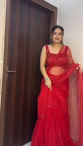 Premier hazır giymek için <span class=keywords><strong>Net</strong></span> Lehenga Saree anahtar teslimi etnik tarzı lüks toptancılar için dünya çapında toptan tedarikçisi - Product Image 2