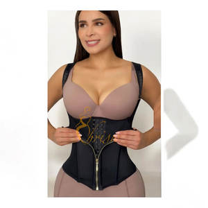Fajas Colombianas taille formateur Corset Double Compression corps Shaper contrôle du <span class=keywords><strong>ventre</strong></span> minceur <span class=keywords><strong>ventre</strong></span> <span class=keywords><strong>plat</strong></span> <span class=keywords><strong>ceinture</strong></span> avec os en acier - Product Image 4
