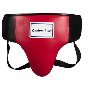 Muay Thai, buena venta, logotipo personalizado, hecho de cuero de primera calidad, protector de ingle de boxeo POR ABDULLAH MARTIAL ARTS - Product Image 1