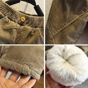 ชุดเครื่องแต่งกายฤดูหนาวแบบ2-in-1สำหรับเด็กผู้ชายวัยหัดเดินลายทึบมีปกเสื้อมีฮู้ดโลโก้ด้านหน้า - Product Image 2