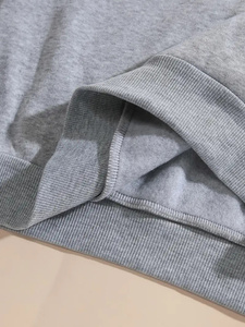 Venta al por mayor de Sudadera con capucha de lana de peso pesado de algodón de los hombres de gran tamaño personalizado Sudadera con capucha de lana barato Pullover Casual Wear Sudadera con capucha y sudaderas - Product Image 2