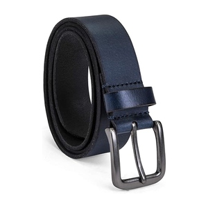 Cinturón de cuero reversible para hombre, elegante, de doble cara, acabado liso, calidad superior, ajuste ajustable, cinturón informal de negocios clásico - Product Image 4