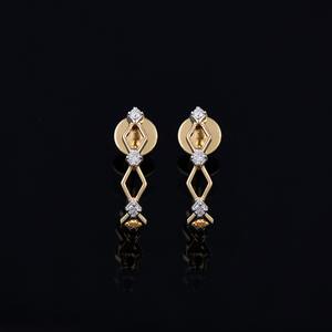 925 argent Sterling classique Moissanite boucles d'oreilles goutte Constellation conception plaqué or Rose meilleure qualité femmes fête Occasion - Product Image 2