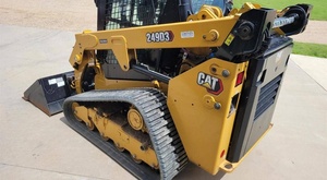 Mini-chargeuse sur chenilles Caterpillar CAT 249D3 pour l'aménagement paysager, l'agriculture et la manutention de matériaux - Product Image 6