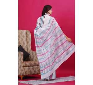 เสื้อเบลาส์ผ้าคอตตอนผสมพิมพ์ลายสำหรับผู้หญิงผ้าคอตตอนเนื้อนุ่มใส่หน้าร้อนสไตล์ปากีสถานอินเดียสำหรับปาร์ตี้ - Product Image 1