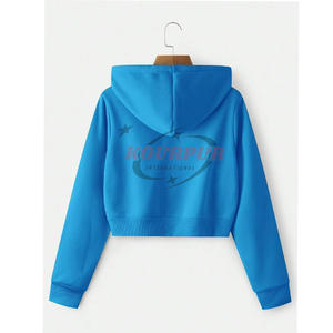 Nueva Sudadera con Capucha para Mujer, 100% Algodón, Diseño con Cierre, Transpirable, Cómoda, Cálida, Logotipo Frontal, Precio Razonable - Product Image 2