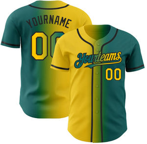 Uniforme deportivo de softbol transpirable, camisetas de béisbol impresas personalizadas para hombre al por mayor - Product Image 4