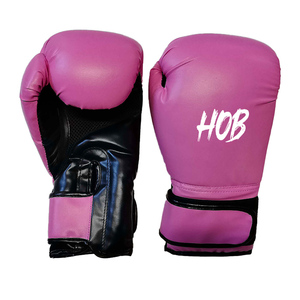 Gants de boxe en cuir véritable et en cuir PU de qualité pour l'entraînement des enfants MMA et Kickboxing - Protection UV respirante - Product Image 1