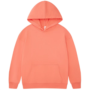 Listo envío Hombres 100% Algodón Sólido Sudadera con capucha Suéter de gran tamaño Suelto XL para otoño OEM/ODM Bienvenido - Product Image 3