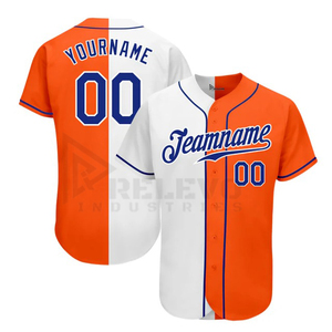 Maillot de baseball pour hommes, antibactérien, en nylon/cachemire, broderie/impression, patriotique, nom et numéro personnalisés, uniforme de fan - Product Image 5