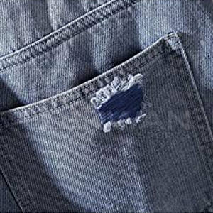 OEM por encargo de los hombres de patrón sólido 100% algodón de secado rápido y pantalones vaqueros transpirables pantalones cortos Pakistán hecho etiqueta privada al por mayor - Product Image 6