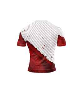 Venta al por mayor por encargo MMA Rashguard deportes camisa de compresión y pantalones cortos - Product Image 2