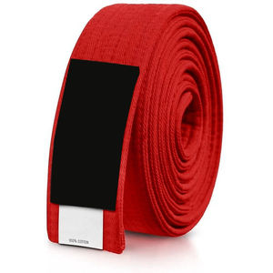 Ceintures de karaté en spandex/polyester de qualité supérieure, personnalisées en couleur, unisexes, respirantes, séchage rapide, vêtements d'arts martiaux - Product Image 4