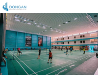 Estructura de Acero Galvanizado en Caliente para la Construcción de Gimnasios, Proyecto Deportivo Público Municipal