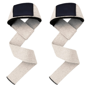 Prix de gros d'usine Nouveauté Sangles d'haltérophilie en coton robuste de haute qualité pour le fitness - Product Image 3