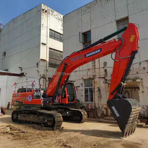 Excavatrice sur chenilles hydraulique lourde d'occasion Doosan DX340 de 34 tonnes, moteur Isuzu, pompe fabriquée au Japon, excellent état, 2018-2022, testée - Product Image 4
