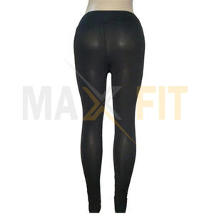 MAXFIT ENTERPRISES-Mallas informales de estilo único para mujer, ropa de calle deportiva de cintura alta con logotipo personalizado, venta al por mayor - Product Image 4