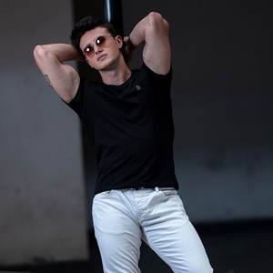 OEM Clothing T-<b>shirt</b> 100% Cotton 280g Heavyweight Printed Brand logo Plus Size Casual Tshirts Custom t <b>Shirt</b> Mens Tshirt - Product Image 2