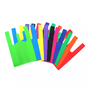 Bolsas negras reutilizables de alta calidad 30 + 14x52 Cm Bolsa de tela no tejida Pp colorida Hecho en Vietnam Soporte de envío Personalización - Product Image 3