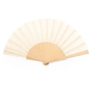 Ventaglio in Legno Personalizzato Sayiri per Forniture Promozionali per Feste - Product Image 1