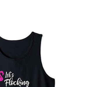 Vente chaude Premium Qualité Femmes Slim Fit Débardeurs 100% Coton Tricoté Tissu Sublimation Couleur Unie pour Tous Les Âges Avant - Product Image 4