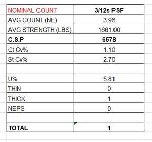 Numéro de modèle 100% Polyester Yarn 3/12s - Product Image 4