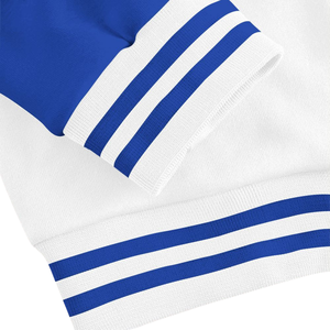 Zeta Phi Beta 1920 Grec Vie Sororité ZPB Bleu Blanc Varsity Letterman Veste Chenille Patch Fondateurs Day Wear - Product Image 6