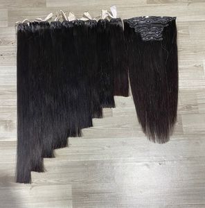 Extensiones de cabello humano vietnamita natural recto doble dibujado 100% tejido de cutícula alineada buen precio para mujeres negras - Product Image 6