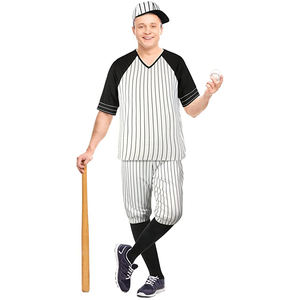Maillots de baseball et softball personnalisés pour hommes – Respirants, séchage rapide, anti-UV, en coton/fibre de bambou – Vente en gros de chemises unies avec broderie - Product Image 4